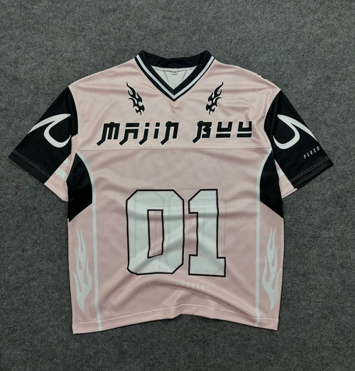 Anime Baseball Downshoulders Jersey