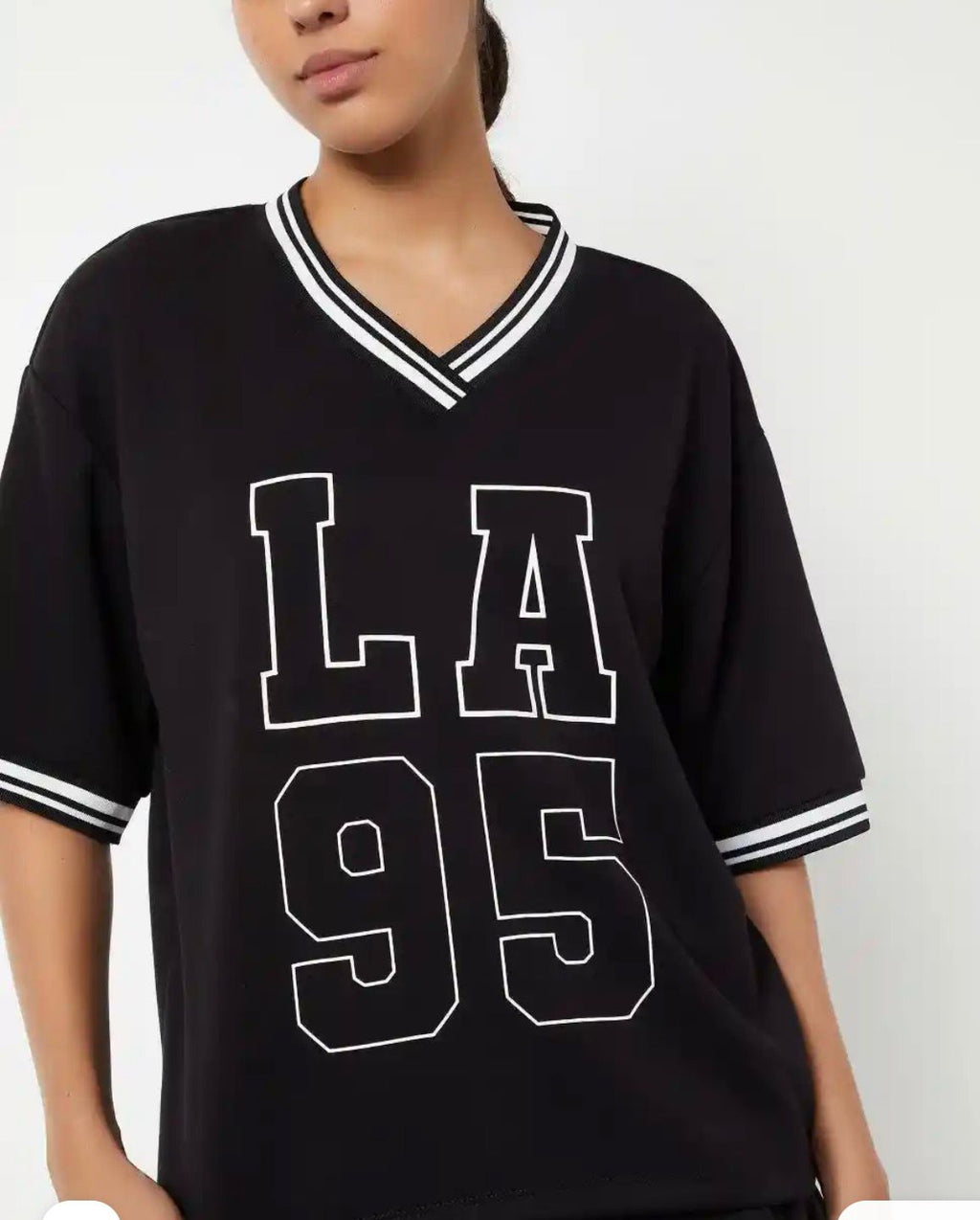 LA 56 BASEBALL DOWNSHOULDER JERSEY
