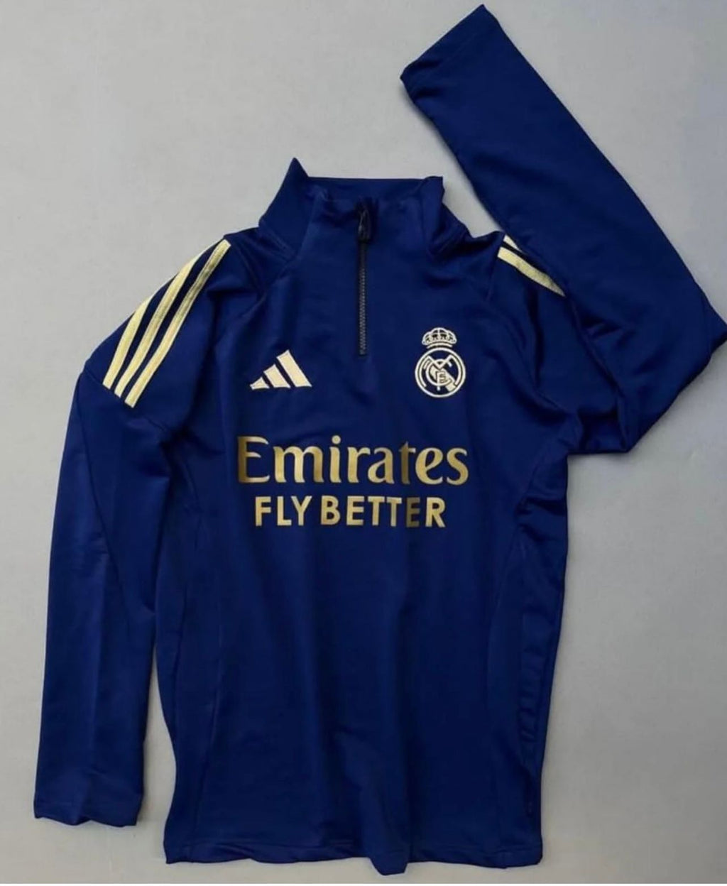 Real Madrid Half Pull Training Jersey