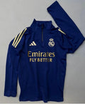 Real Madrid Half Pull Training Jersey